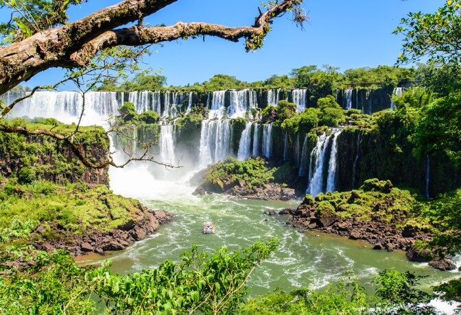 Watervallen in Argentinie