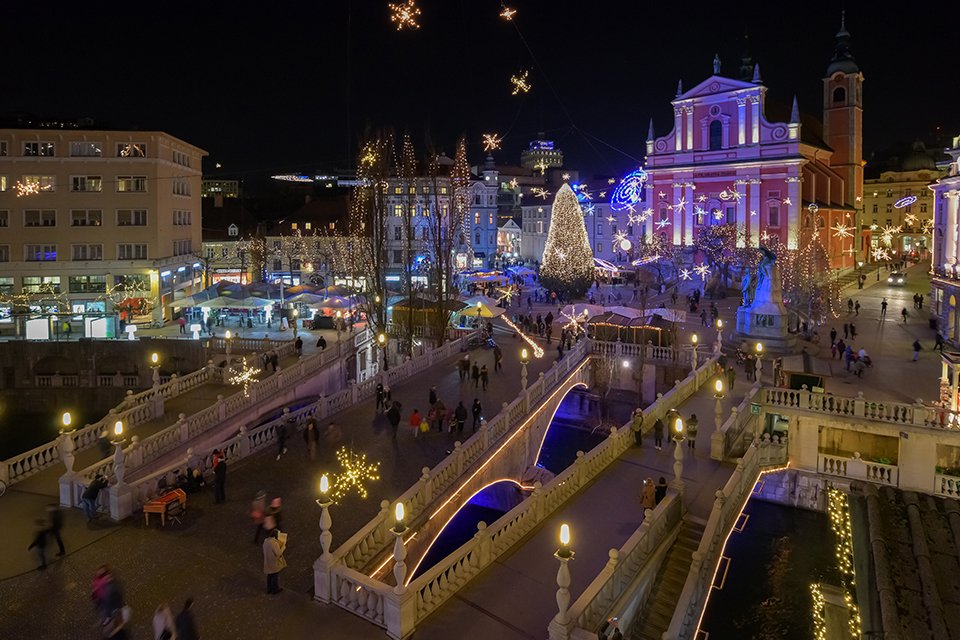 Kerst in Slovenië en Triëst