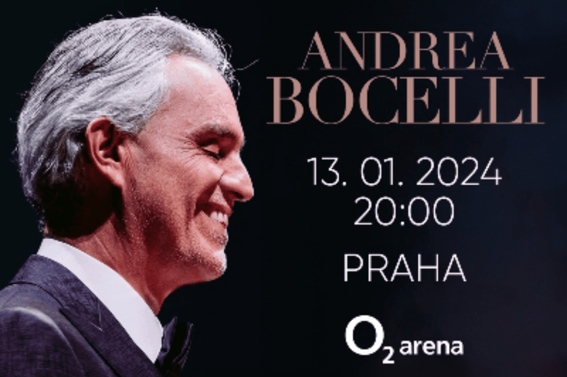 Muziekreis Andrea Bocelli in Praag