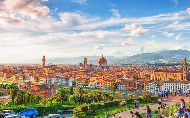 Uitzicht over Florence